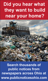 Public Notices Ad Trash Dump